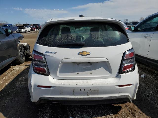 1G1JG6SB3K4104097 - 2019 CHEVROLET SONIC WHITE photo 6