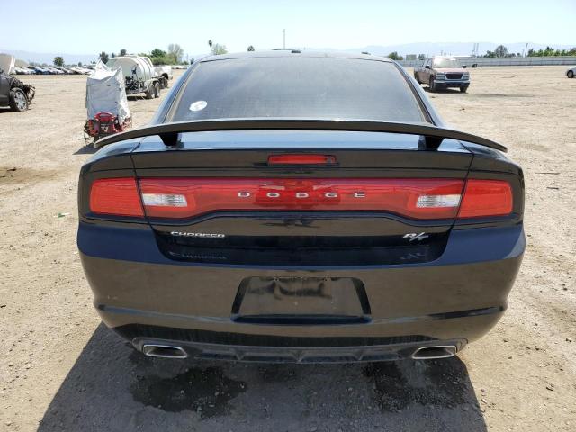 2C3CDXCT4DH729589 - 2013 DODGE CHARGER R/T BLACK photo 6