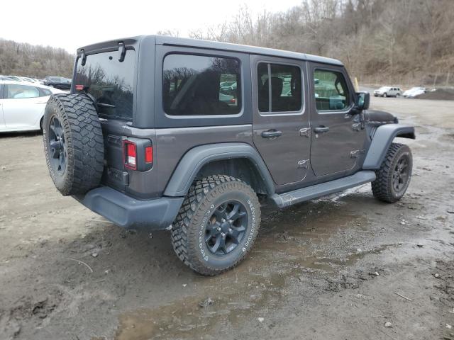 1C4HJXDN9MW749395 - 2021 JEEP WRANGLER U SPORT GRAY photo 3