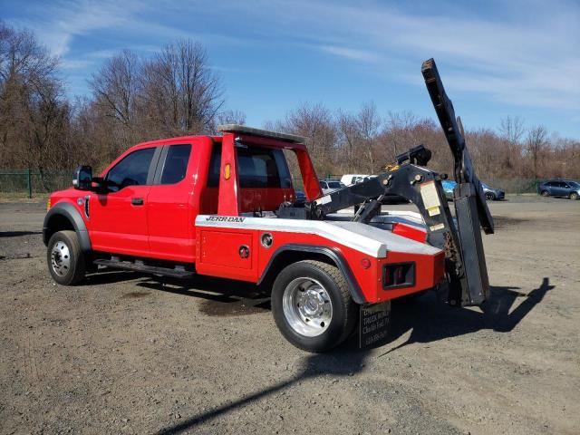 1FD0X4HT1HEB37640 - 2017 FORD F450 SUPER DUTY RED photo 3