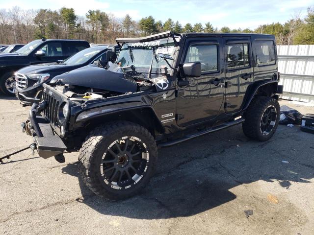 1C4HJWDG4GL296420 - 2016 JEEP WRANGLER U SPORT 黑色 照片 1