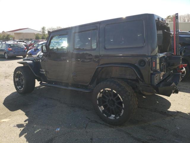 1C4HJWDG4GL296420 - 2016 JEEP WRANGLER U SPORT 黑色 照片 2