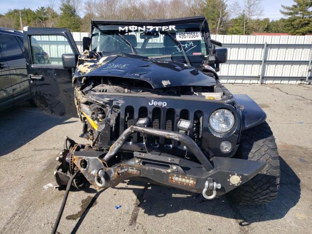 1C4HJWDG4GL296420 - 2016 JEEP WRANGLER U SPORT 黑色 照片 5