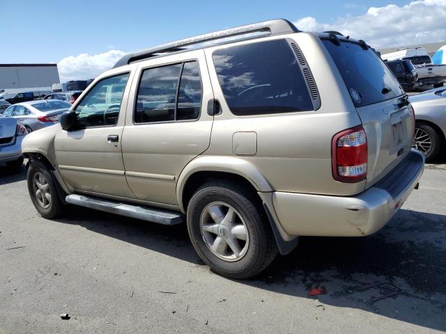 JN8DR09X62W650902 - 2002 NISSAN PATHFINDER LE 金色 照片 2