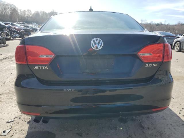 3VWDZ7AJ5BM323349 - 2011 VOLKSWAGEN JETTA SE BLACK photo 6