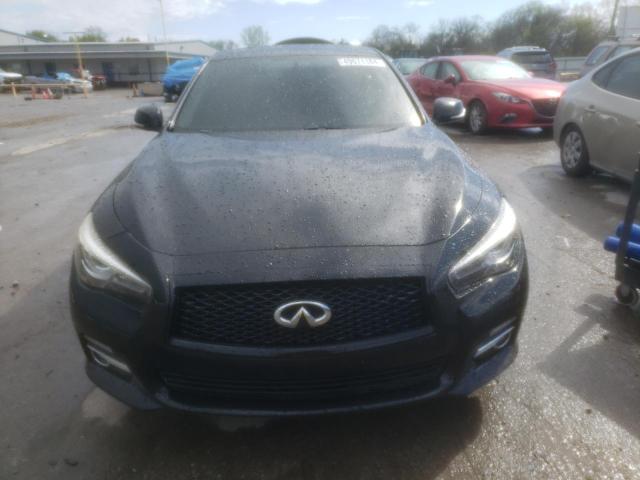 JN1BV7AR2FM408682 - 2015 INFINITI Q50 BASE BLACK photo 5