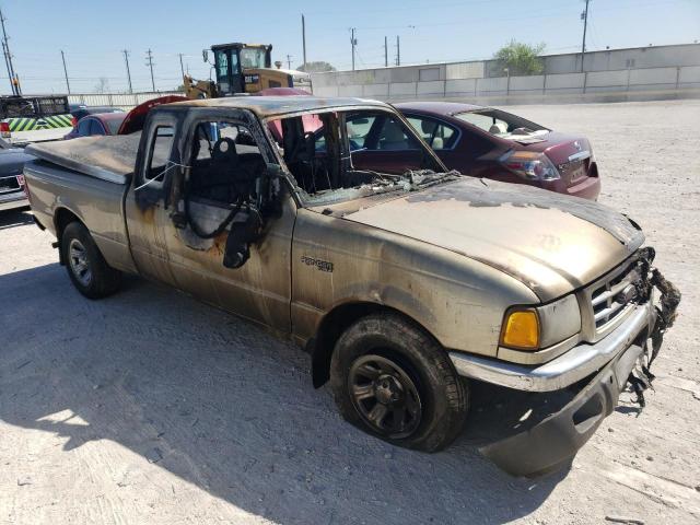 1FTYR44U92PA53514 - 2002 FORD RANGER SUPER CAB TAN photo 4