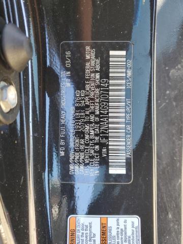 JF1ZNAA14G9707149 - 2016 TOYOTA SCION FR-S BLACK photo 12