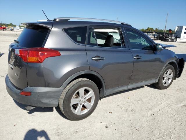 2T3WFREV2EW100914 - 2014 TOYOTA RAV4 XLE GRAY photo 3