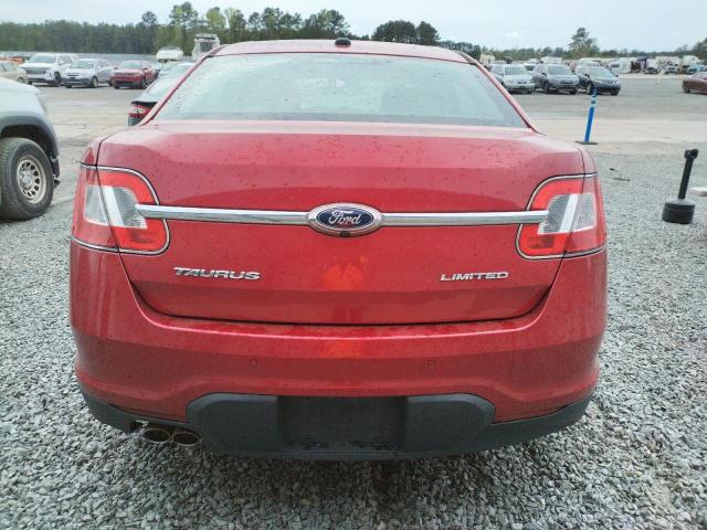 1FAHP2FW4CG129964 - 2012 FORD TAURUS LIMITED MAROON photo 6