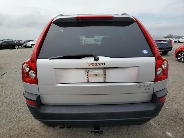 YV1CZ59H741049070 - 2004 VOLVO XC90 SILVER photo 6