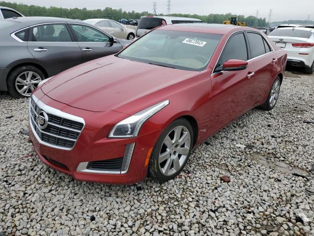 1G6AS5SXXE0131114 - 2014 CADILLAC CTS PERFORMANCE COLLECTION RED photo 1