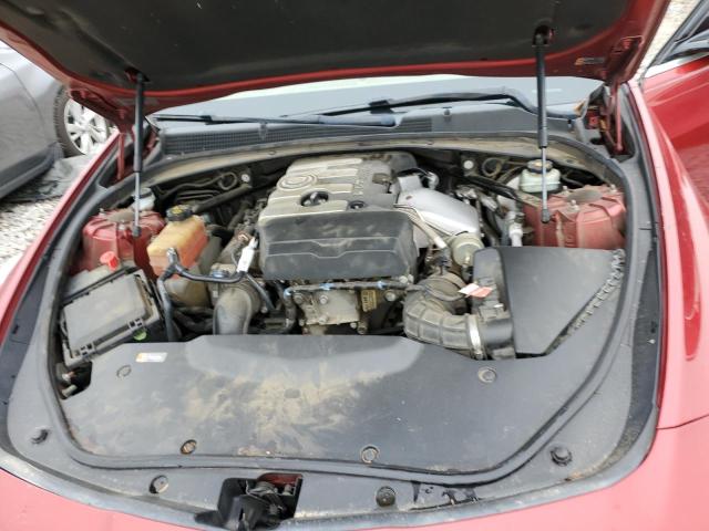 1G6AS5SXXE0131114 - 2014 CADILLAC CTS PERFORMANCE COLLECTION Красный фото 11