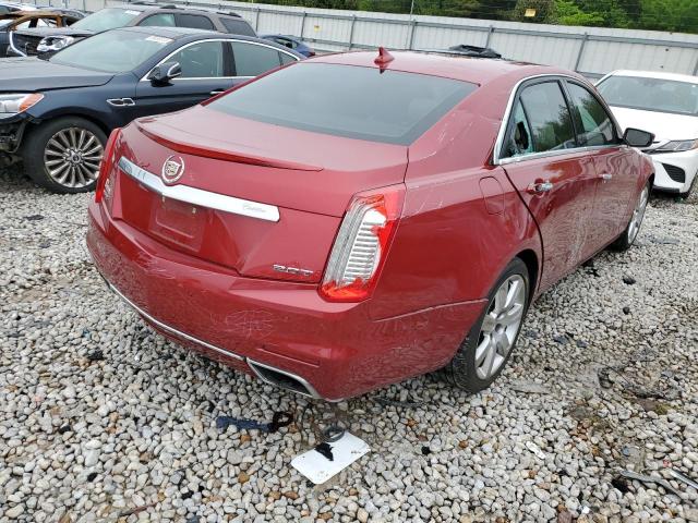 1G6AS5SXXE0131114 - 2014 CADILLAC CTS PERFORMANCE COLLECTION RED photo 3