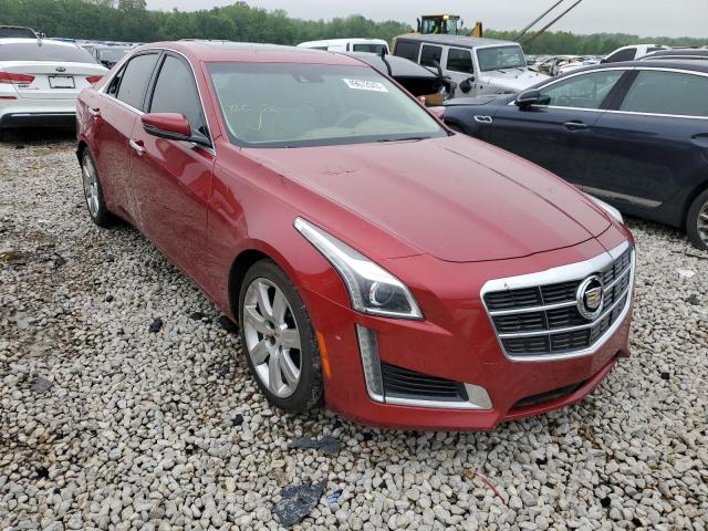 1G6AS5SXXE0131114 - 2014 CADILLAC CTS PERFORMANCE COLLECTION RED photo 4