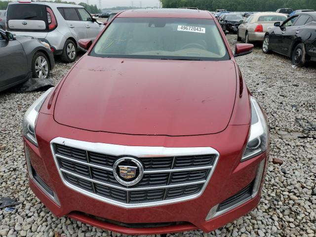 1G6AS5SXXE0131114 - 2014 CADILLAC CTS PERFORMANCE COLLECTION Красный фото 5