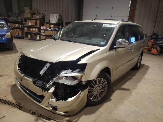 2A4RR6DG0BR688060 - 2011 CHRYSLER TOWN & COU LIMITED WHITE photo 1