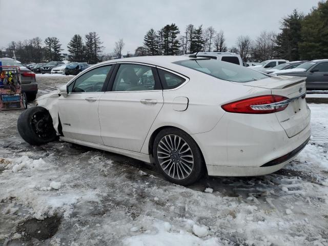 3FA6P0RU0HR262596 - 2017 FORD FUSION TITANIUM HEV SILVER photo 2