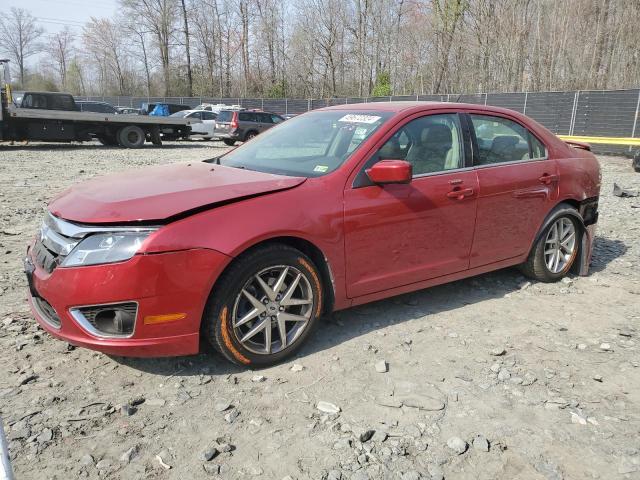 3FAHP0JA0AR427112 - 2010 FORD FUSION SEL RED photo 1