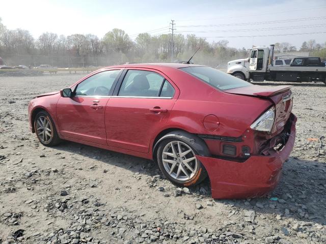 3FAHP0JA0AR427112 - 2010 FORD FUSION SEL RED photo 2