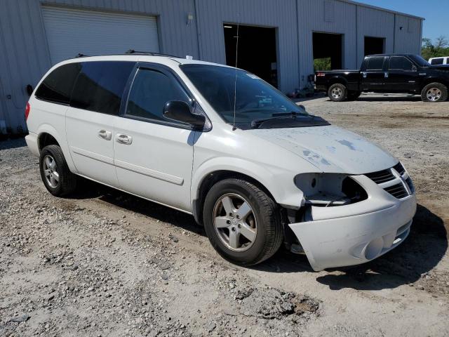 2D8GP44L05R122197 - 2005 DODGE GRAND CARA SXT WHITE photo 4