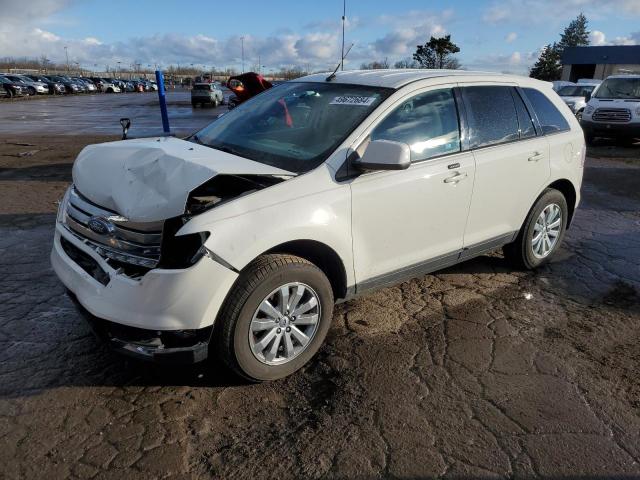 2FMDK3JC2ABA49007 - 2010 FORD EDGE SEL WHITE photo 1