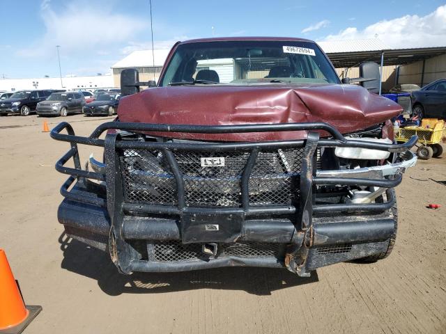 1GCHK29101E175633 - 2001 CHEVROLET SILVERADO K2500 HEAVY DUTY BURGUNDY photo 5