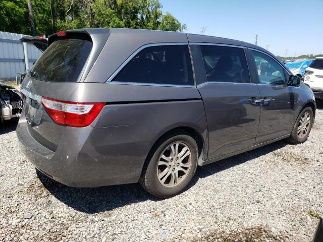 5FNRL5H47CB036602 - 2012 HONDA ODYSSEY EX GRAY photo 3