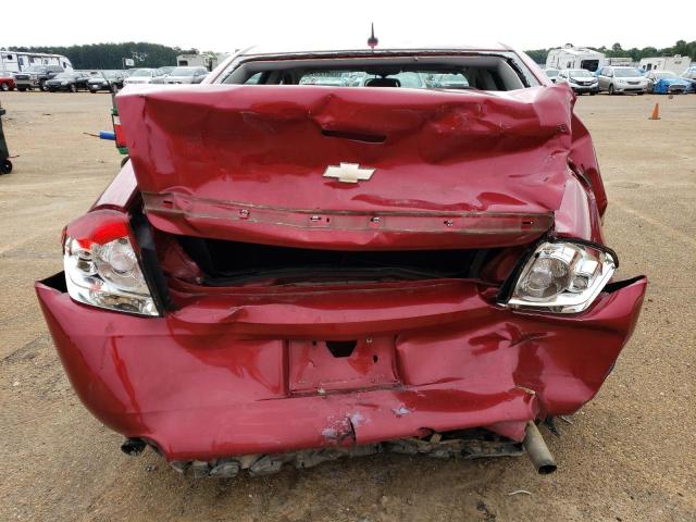 2G1WB5E34E1172122 - 2014 CHEVROLET IMPALA LIM LT RED photo 6