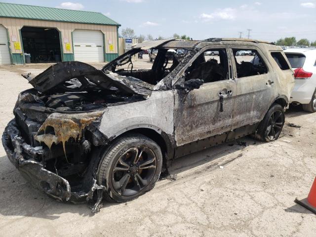 1FM5K8GT6FGB16863 - 2015 FORD EXPLORER SPORT BURN photo 1