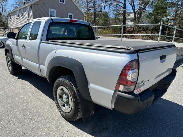 5TEUX4EN2AZ695480 - 2010 TOYOTA TACOMA ACCESS CAB ვერცხლისფერი ფოტო 2