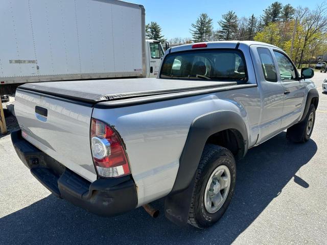 5TEUX4EN2AZ695480 - 2010 TOYOTA TACOMA ACCESS CAB ვერცხლისფერი ფოტო 3