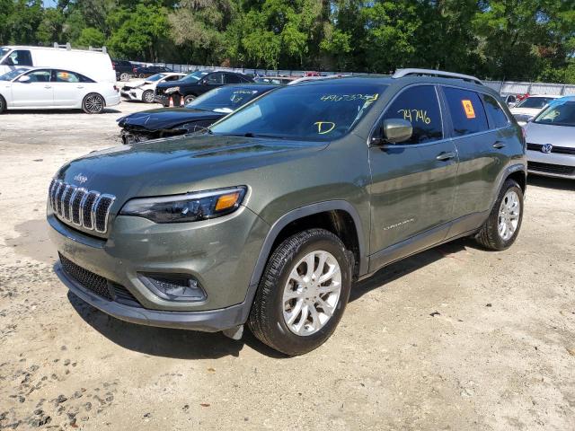 1C4PJLCX0KD110807 - 2019 JEEP CHEROKEE LATITUDE GREEN photo 1