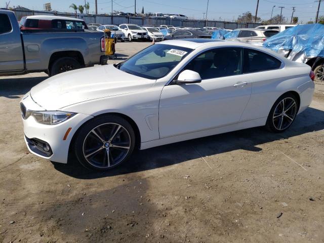 WBA4W3C08LAG91645 - 2020 BMW 430I WHITE photo 1