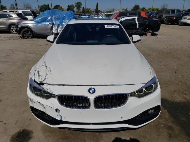 WBA4W3C08LAG91645 - 2020 BMW 430I WHITE photo 5