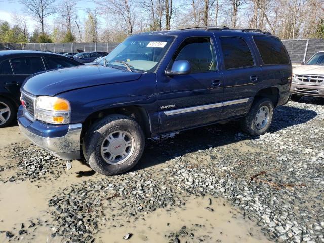 1GKEC13V02R308847 - 2002 GMC YUKON BLUE photo 1