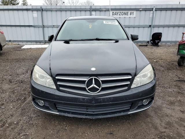 WDDGF8FB3AF501800 - 2010 MERCEDES-BENZ C 250 4MATIC BLACK photo 5