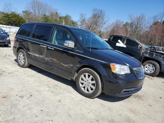 2C4RC1CG4CR137742 - 2012 CHRYSLER TOWN & COU TOURING L BLACK photo 4