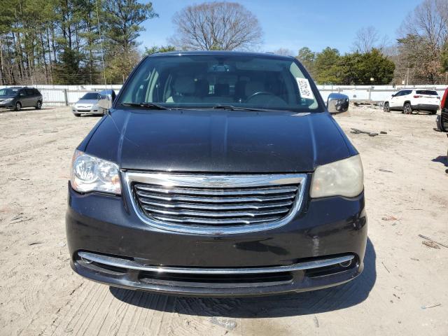 2C4RC1CG4CR137742 - 2012 CHRYSLER TOWN & COU TOURING L BLACK photo 5