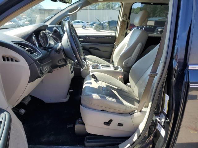 2C4RC1CG4CR137742 - 2012 CHRYSLER TOWN & COU TOURING L BLACK photo 7