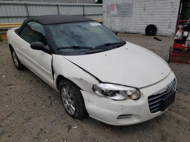 1C3EL75R04N149325 - 2004 CHRYSLER SEBRING GTC WHITE photo 1