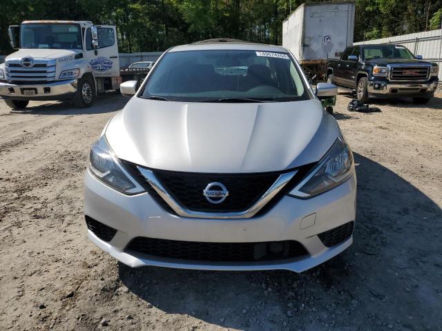 3N1AB7AP4KY316466 - 2019 NISSAN SENTRA S SILVER photo 5