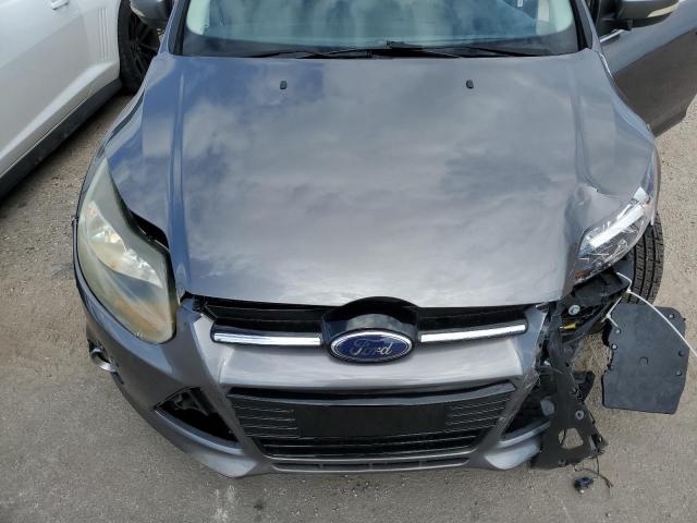 1FAHP3J26CL412805 - 2012 FORD FOCUS TITANIUM GRAY photo 11