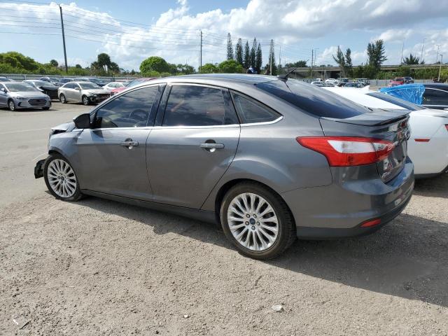 1FAHP3J26CL412805 - 2012 FORD FOCUS TITANIUM GRAY photo 2