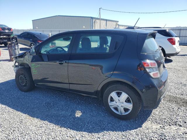 1G1JG6SB6K4136817 - 2019 CHEVROLET SONIC BLACK photo 2