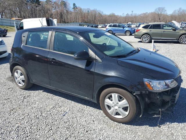 1G1JG6SB6K4136817 - 2019 CHEVROLET SONIC BLACK photo 4