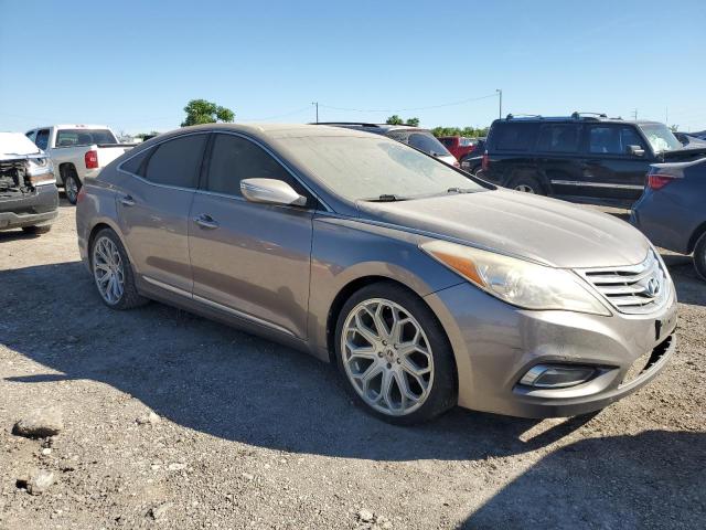 KMHFH4JG0DA257287 - 2013 HYUNDAI AZERA GLS GRAY photo 4