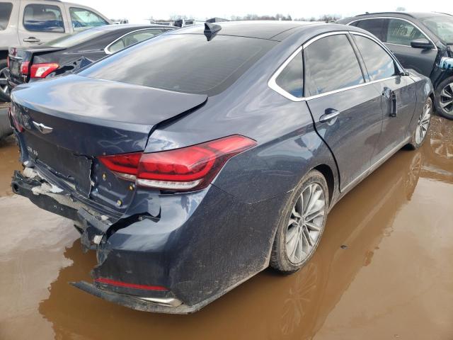 KMHGN4JE8FU047467 - 2015 HYUNDAI GENESIS 3.8L BLUE photo 3