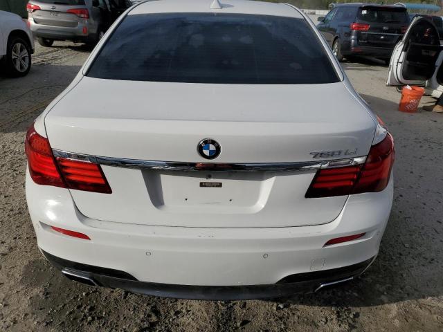 WBAYE8C52DD132358 - 2013 BMW 750 LI WHITE photo 6