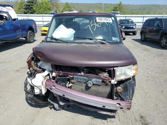 JTLKT324040157569 - 2004 TOYOTA SCION XB 紫色 照片 5